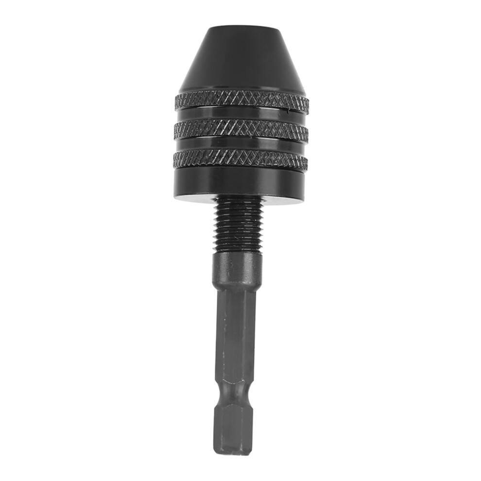 2-In-1 Hex Shank Chuck Adapter 1/4In Keyless 0.8Â8Mm For Electric Tools 9301362934929