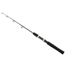 80 cm Tragbarer, verstellbarer 4-teiliger Teleskop-Angelrutenstab Schwarz
