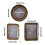 Engraving Resins Tabletop Photo Frame Decorative Accent-7 inch 4
