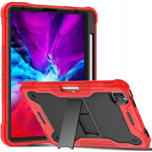 Étui Antichoc avec Support pour iPad Air 5/4 Pro 11 2020/21 Rouge