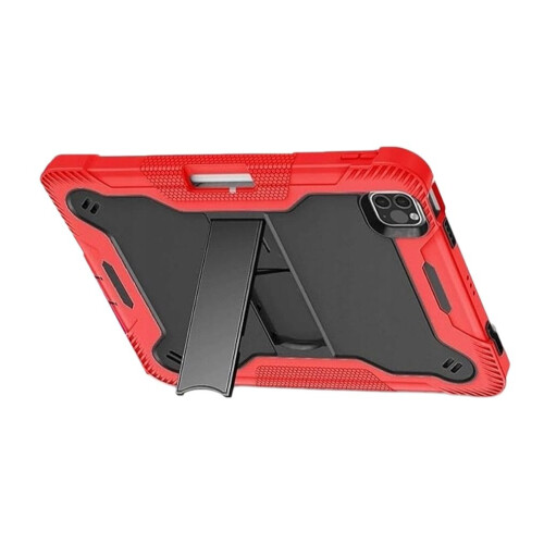 Étui Antichoc avec Support pour iPad Air 5/4 Pro 11 2020/21 Rouge 2