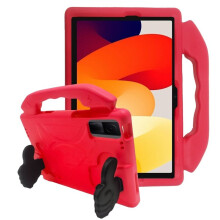 Étui de protection pour iPad 9/8/7 10.2" Silicone Support Rouge