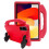 Étui de protection pour iPad 9/8/7 10.2" Silicone Support Rouge 1