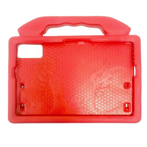 Étui de protection pour iPad 9/8/7 10.2" Silicone Support Rouge 2