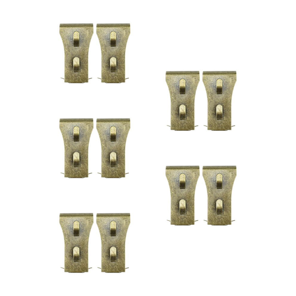 Pack Of 10 Brick Hook Clip Alloy Steel Rustproof For Outdoor 7754000426263