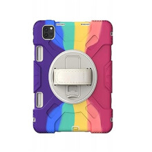 Funda para iPad Pro 11” 2021 3/2 gen con Soporte Giratorio y Espacio para Lápiz Colorida