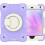 Étui blindé avec support rotatif pour iPad Mini 4/5 7.9 pouces violet 3