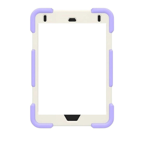 Étui blindé avec support rotatif pour iPad Mini 4/5 7.9 pouces violet 1