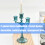 Tapered Candle Holders Candelabra Decorative-Elegant blue 6
