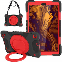 Étui avec Support Rotatif pour Samsung Galaxy Tab A 10.1 2019 Rouge