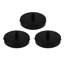 Accessoires pour suspensions lumineuses en métal, plaque de plafond à forte capacité de charge avec caractéristique unique pour lustres