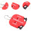 Mini Golf Stroke Counter With Key Chain 2 Digit Scoreboard Red 3