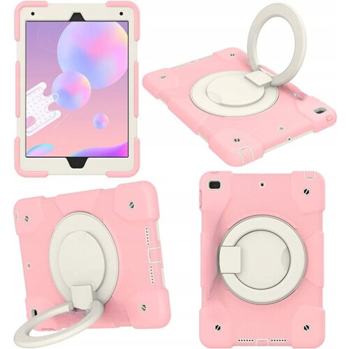 Étui blindé avec support rotatif pour iPad Mini 5/4 7.9 pouces Rose 2