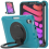Étui de Protection Rotatif pour iPad mini 6 Support Stylet Bleu 1