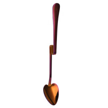 Colheres de café coloridas, design ergonômico para uma pegada confortável, um complemento seguro e durável para sua mesa.