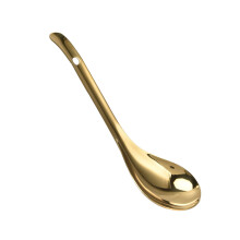 Colher de sopa clássica em aço inoxidável, com acabamento polido espelhado, antiderrapante e com design requintado. Perfeita para servir
