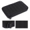 Harmonica Storage Bag Black PU Leather Zippered Case Fits 7 Harmonics 4