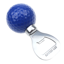 Elegant flasköppnare för golfbollar, perfekt för golfentusiaster och ölälskare, lätt att använda och rengöra, robust konstruktion med smalt