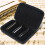 Harmonica Storage Bag Black PU Leather Zippered Case Fits 7 Harmonics 3