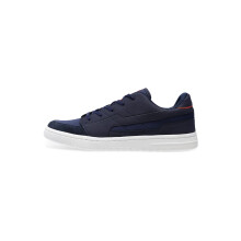 Boys' Durable School Sneakers - Lace-Up Trainers with Non-Marking Rubber Sole for Everyday Wear
