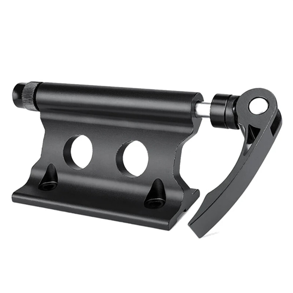 Bicycle Front Fork Quick Release Retaining Clip Dismountable Attaching Clamp Portable Cycling Part For Bicycle Racks And Roof Racks Black 9105992229185