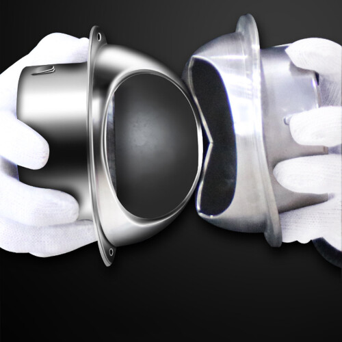 (100mm) Stainless Steel Durable And Robust Round Bull Nosed External Extractor 2