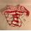 Culottes de Bain Fille 122 cm à Rayures Rouge et Blanc 3