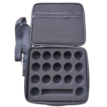 Protective Storage Box for Billiard Balls 17Ball Capacity Pool Ball Organizer With Shoulder Strap And Carrying Handle