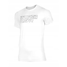 4F T-shirt Homme Blanc avec Impression "Sportswear" 100% Coton XXL