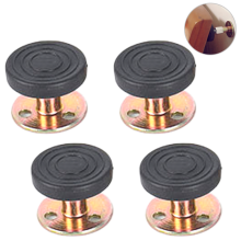 Quality Sleep Improvement, Adjustable Iron Bed Frame Anti-Shake Tool, Wall Protection Easy Install, For Various Shaking Furniture (4PCS)