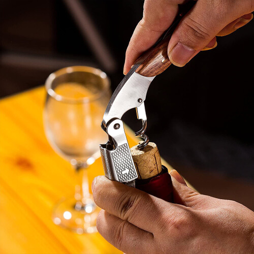 Serrated Foil Cutter, Bloodwood 2