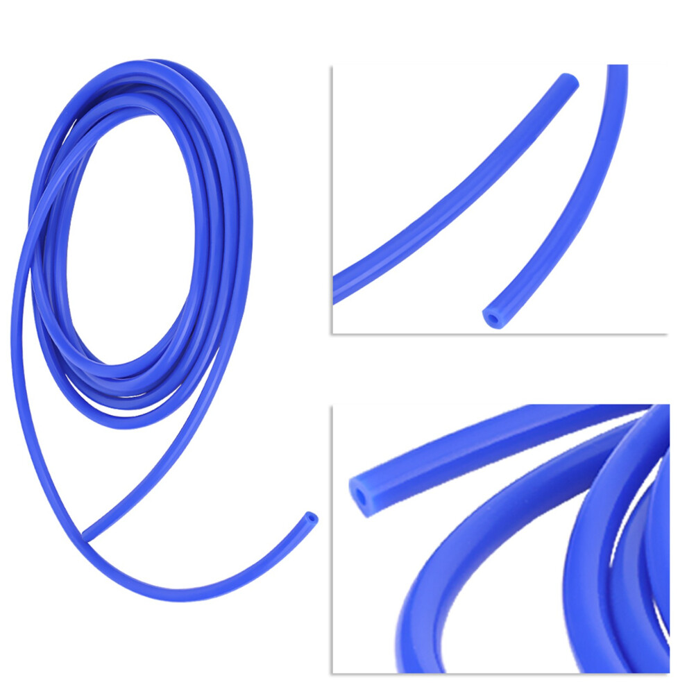 5M Silicone Vacuum Hose 4Mm Internal Diameter Universal Tubing Blue 4961362937778