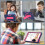 Étui pour Samsung Galaxy Tab A 8.4" Robuste avec Support Rose 2