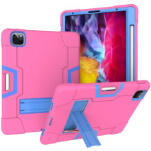 Étui pour iPad Air 5/Air 4/Pro 11" avec Support et Emplacement pour Stylet Rose