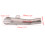 High Capacity 1TB External Hard Drive Slim Design Silver Fast Data Transfer 9
