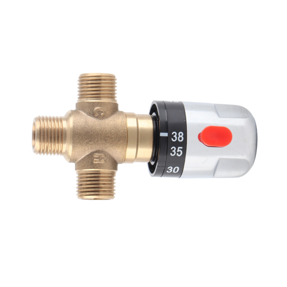 Bathroom Thermostatic Valve 15Mm For Efficient Water Temperature Control 8751362939973