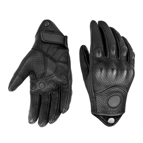 Motorradhandschuhe Schaffell Atmungsaktiv 1