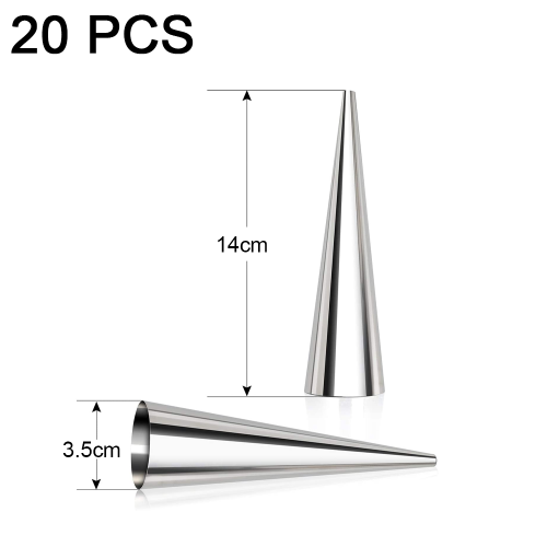 Versatile Baking Essentials, Stainless Steel Roll Horn Forms For Creative Pastry Art, Accompanied By Convenient Cleaning Tools 1