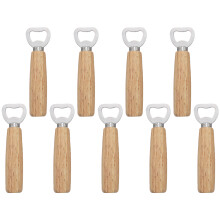 Utmärkt ergonomisk design i legering, kvalitet, pålitligt material, träöppnare för vinflaskor, lätt att använda, för hemmabar, restaurang