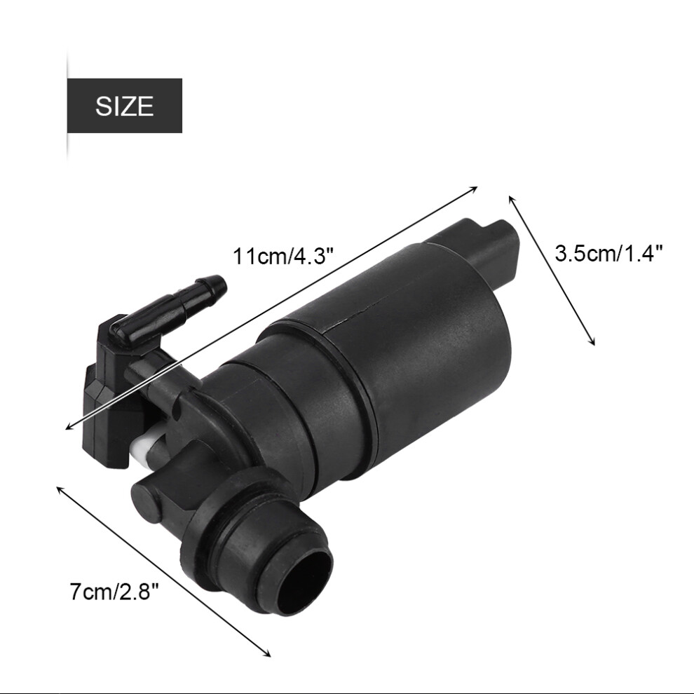 Premium Plastic Washer Pump For Citroen Xsara Picasso Twin Outlet 4611362943186