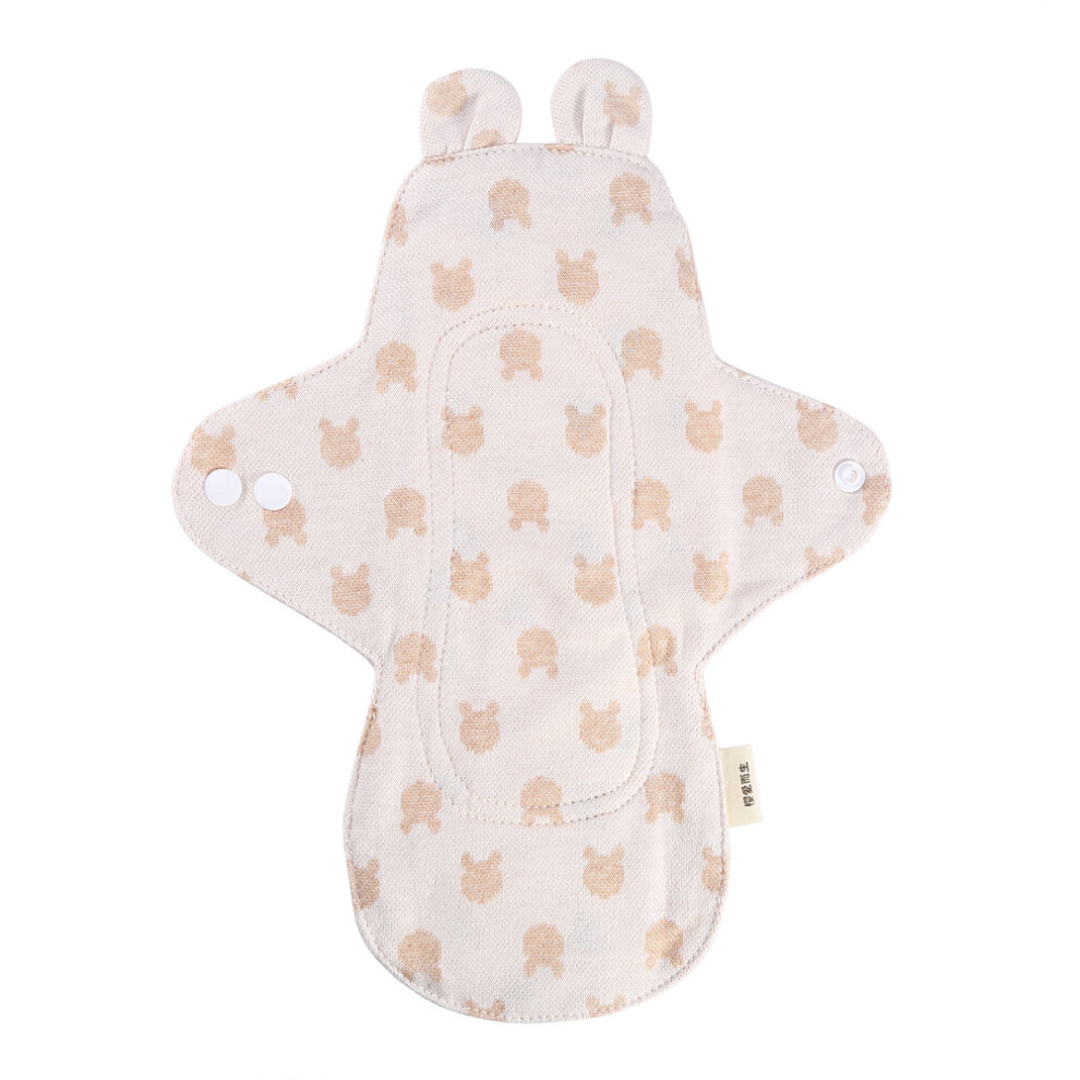 250mm Reusable Organic Cotton Menstrual Pad Washable Day & Night Sanitary Cloth