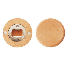 Deschizător elegant de sticle de bere din lemn, atașament magnetic pentru spații fără dezordine, conceput pentru confort și estetică, material