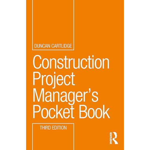 Construction Project Managers Pocket Book by Cartlidge Duncan Construc
