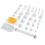 Versatile Kitchen Decorating Tool, Professional Quality Baking Tool with Adjustable Guide Rings, Non-Stick Plastic Fondant Roller for Consistent Dough 6