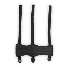 Adjustable Archery Arm Guard for Recurve & Compound Bows, Black, 22 x 8.5 cm