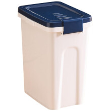 Cat Food Storage Container 8 Lb Capacity Plastic Airtight With Lid Desiccant Box BuckleLock For MultiPet Use