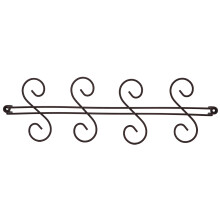 Suporte para taças de vinho em bronze vintage, elegante suporte para taças de vinho para armário de cozinha ou bar, suporte suspenso que economiza