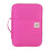 Office A4 Document Folder Portfolio with Zipper Rose Red File Organizer 2