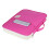 Office A4 Document Folder Portfolio with Zipper Rose Red File Organizer 14