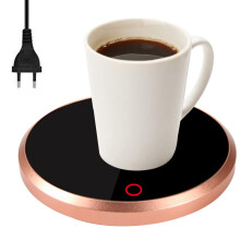 Koffieverwarmer voor op het bureau, elektrische mokverwarmer met slimme sensor voor automatisch in- en uitschakelen, gemakkelijk mee te nemen voor